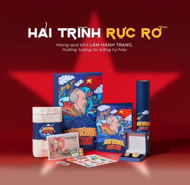 Bộ ấn phẩm 2/9 – Hải Trình Rực Rỡ